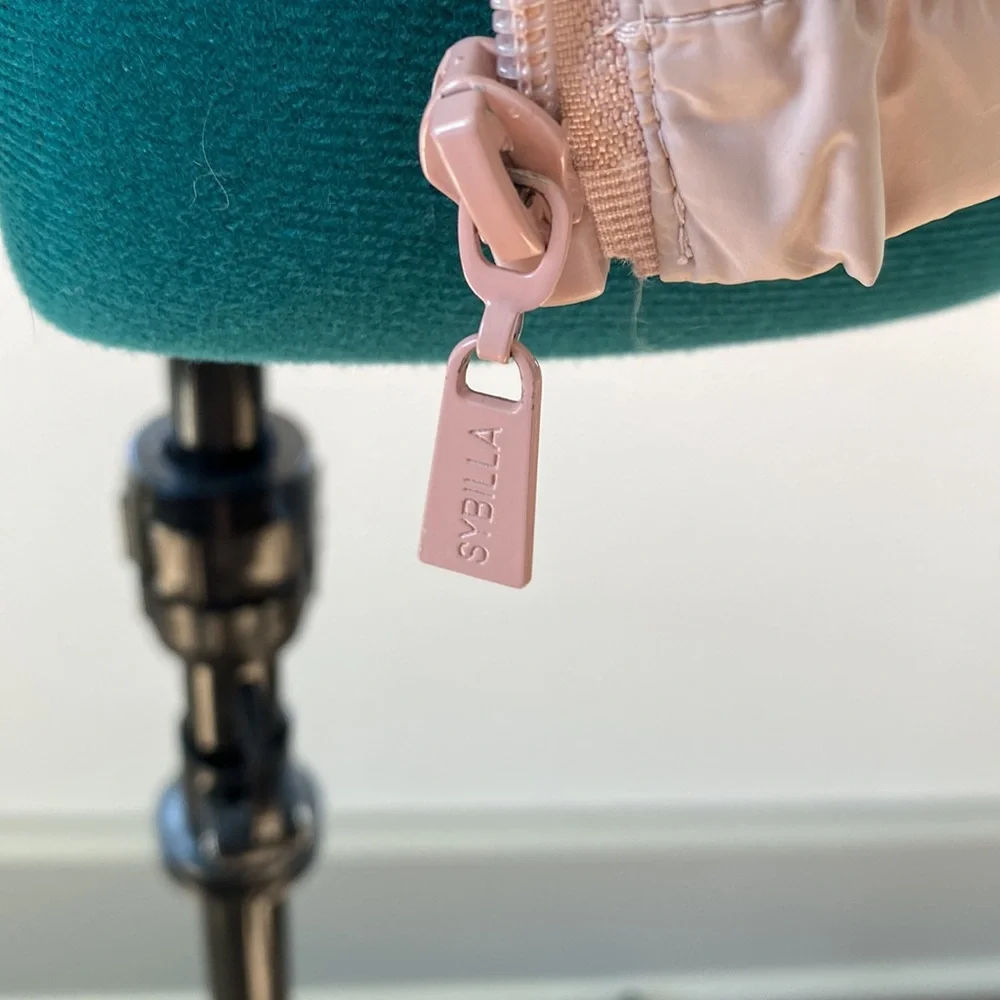 Sybilla outerwear light pink puffer coat - Picture 2 of 10